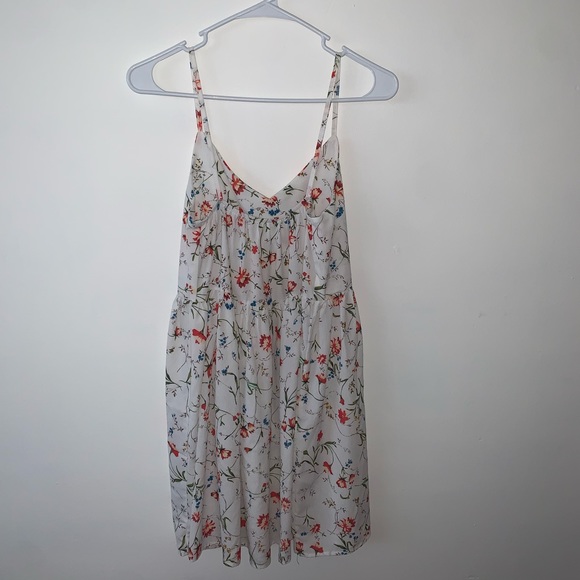 shein white floral dress - Picture 2 of 2